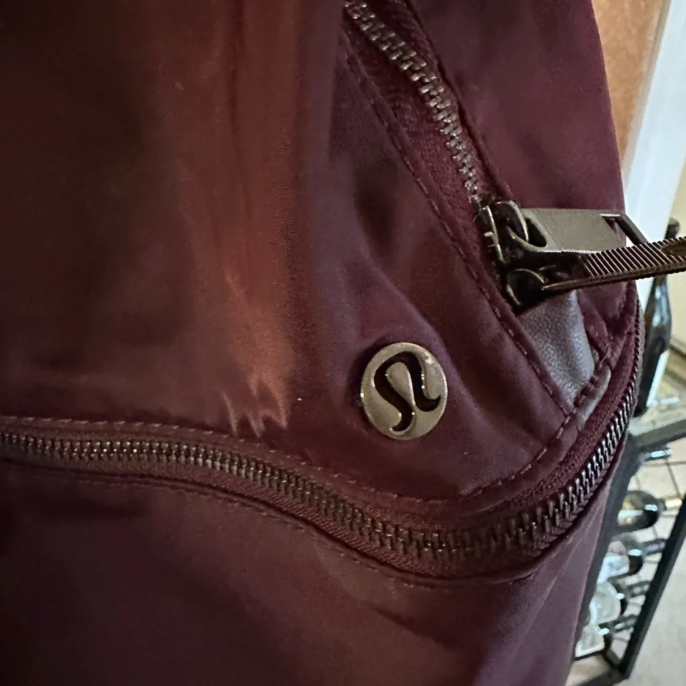 Maroon Lululemon Backpack - Picture 2 of 4